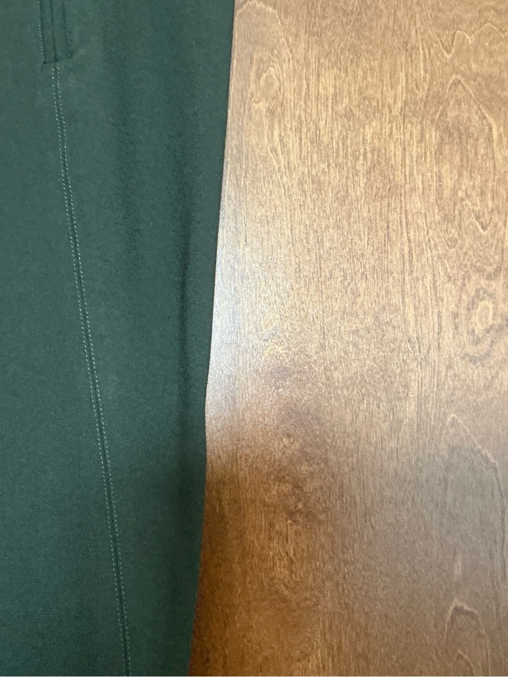 Vince Ponte knit Slim Pants Ankle Zip Size 10 Chocolate Brown Minimalist Career - Picture 5 of 12